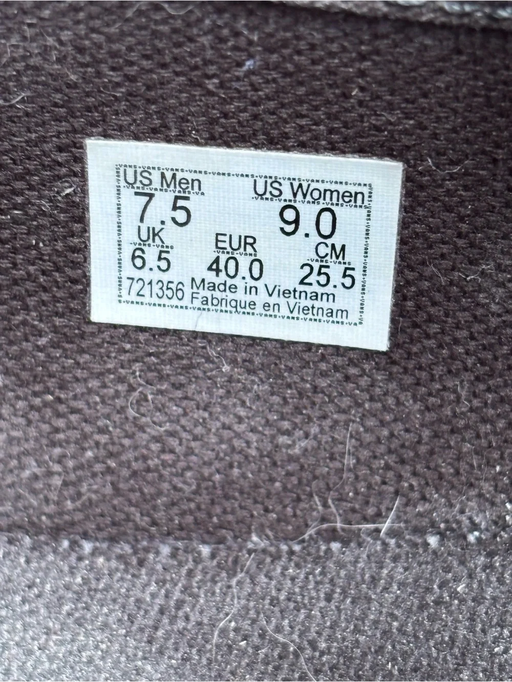 Vans classic mary